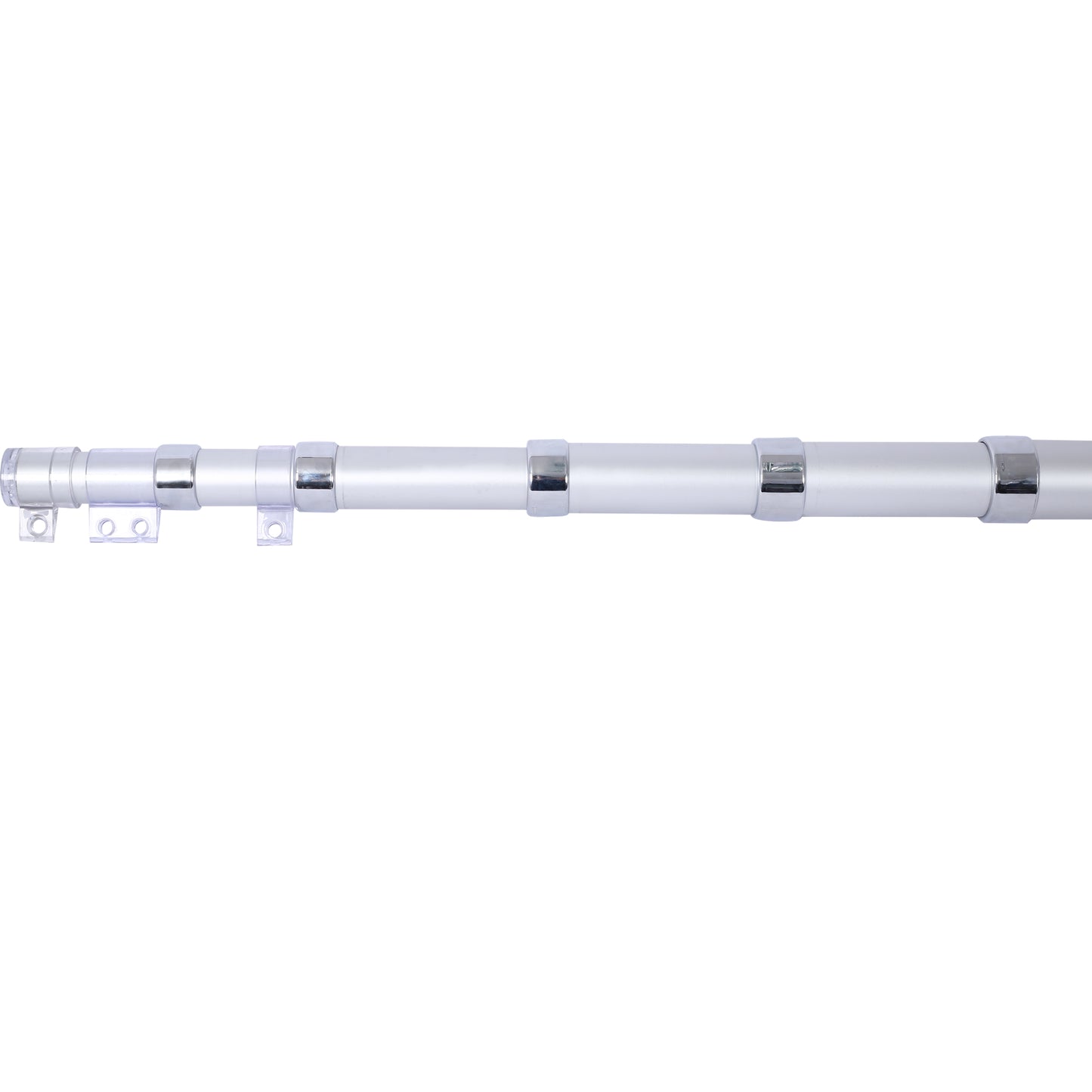 25FT Telescopic Flag Pole Kit, Sectional Flag Pole Kit, Extra Thick Heavy Duty Aluminum Flagpole, Outdoor Inground Flag Poles with Topper Balls for Yard, Residential or Commercial