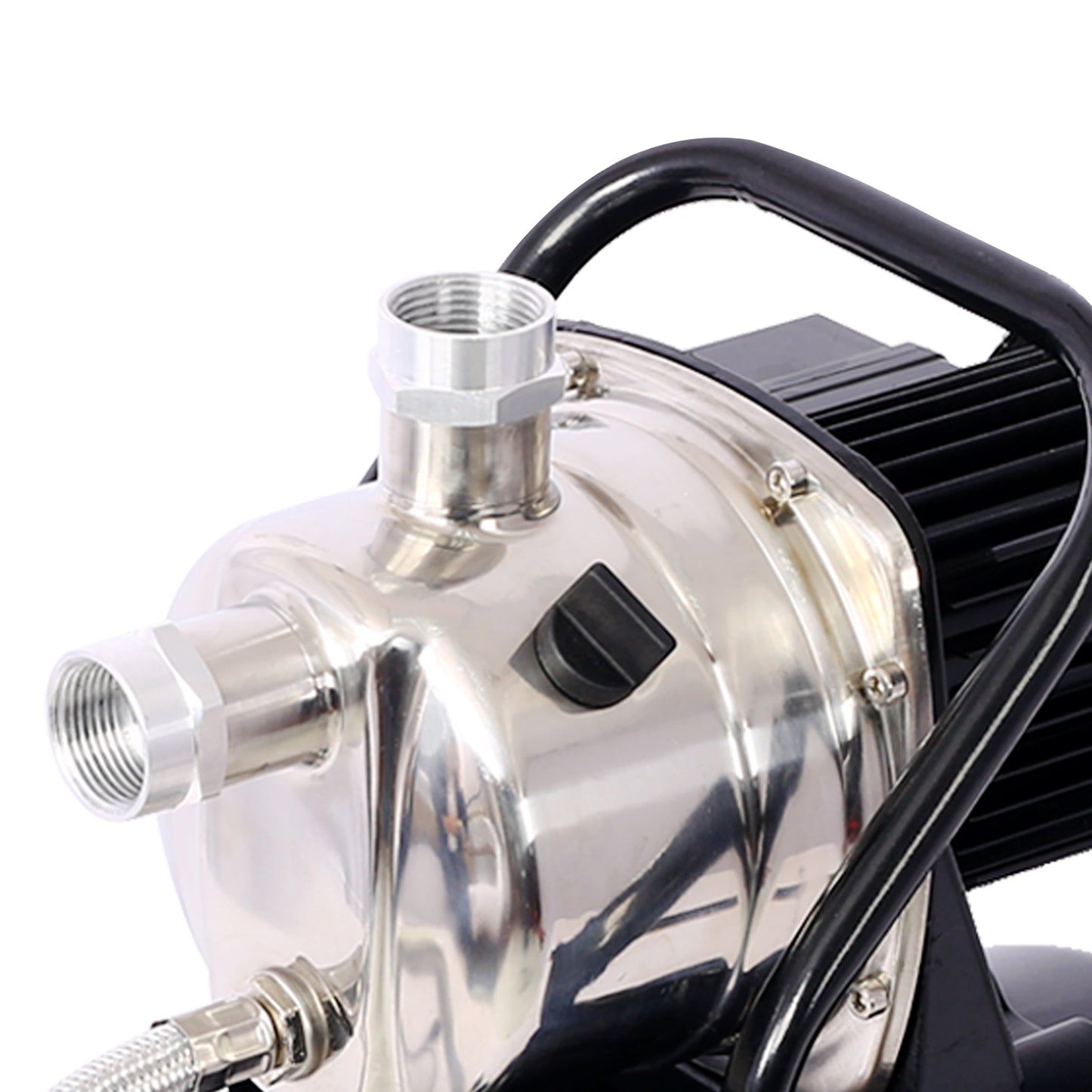 1.6HP Shallow Well Pump with Pressure Tank,garden water pump, Irrigation Pump,Automatic Water Booster Pump for Home Garden Lawn Farm, stainless steel head