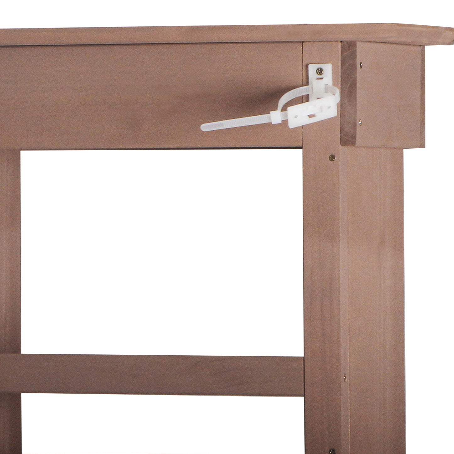 TOPMAX Garden Potting Bench Table, Rustic and Sleek Design with Multiple Drawers and Shelves for Storage, Brown