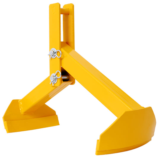 Steel Drum Lifter - Secure Reliable Heavy Duty 1100 lbs Working Load Limit (WLL) ,YELLOW COLOR