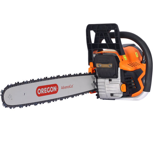 Chainsaw gas  20inch ,58cc Gasoline Chain Saw for Trees ,Wood Cutting 2-cycle EPA Compliant ,ORGEGAN BAR OREGAN CHAIN