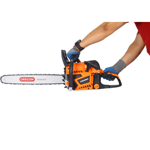 Chainsaw gas  20inch ,58cc Gasoline Chain Saw for Trees ,Wood Cutting 2-cycle EPA Compliant ,ORGEGAN BAR OREGAN CHAIN