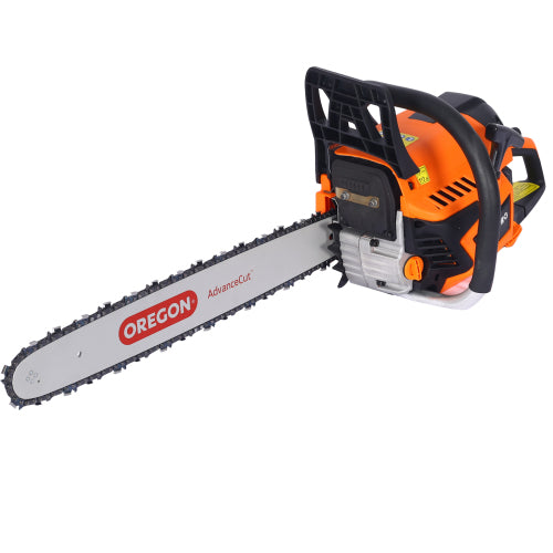 Chainsaw gas  20inch ,58cc Gasoline Chain Saw for Trees ,Wood Cutting 2-cycle EPA Compliant ,ORGEGAN BAR OREGAN CHAIN