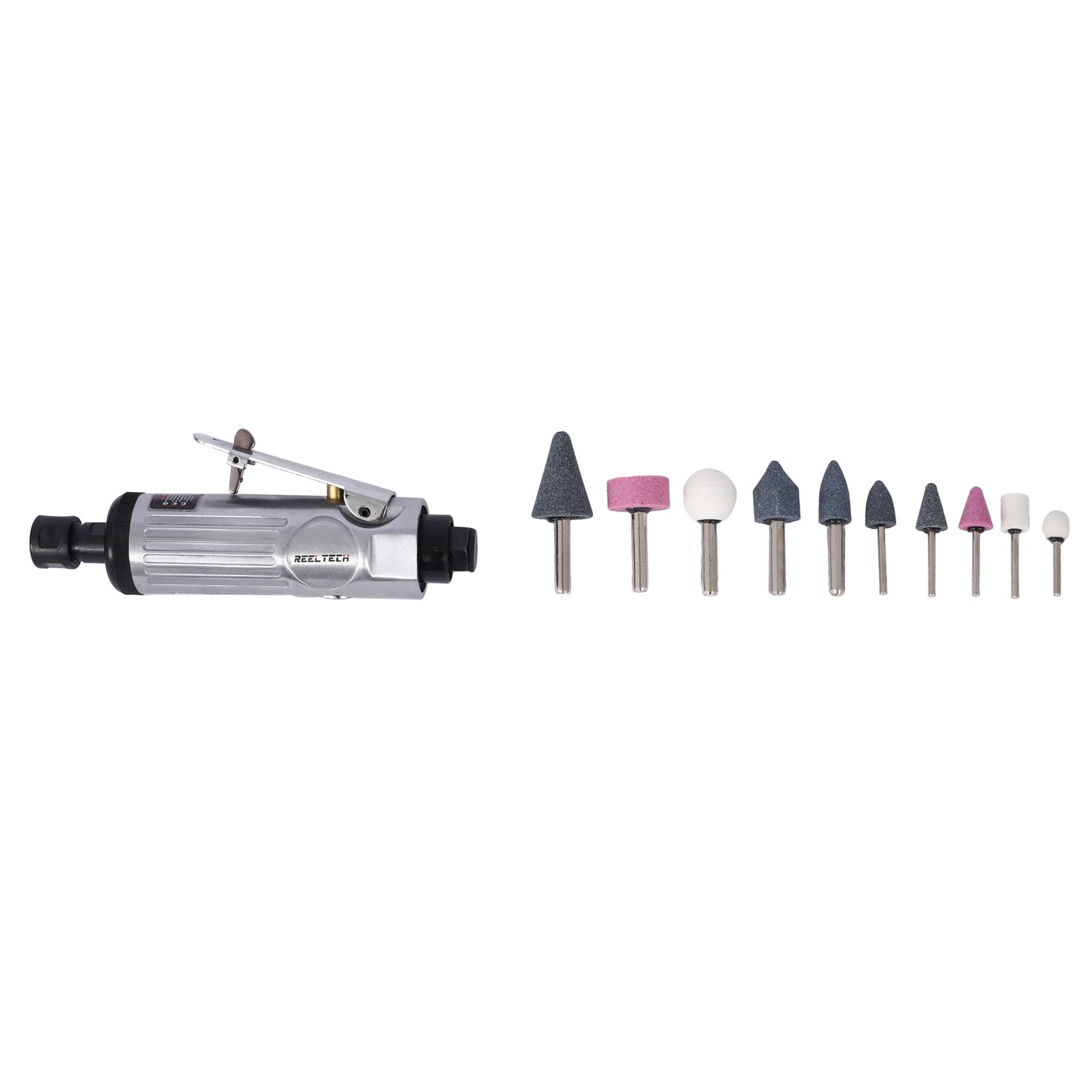 Air Tool and Accessories Kit, 71 Piece, Impact Wrench, Air Ratchet, Die Grinder, Aire Hammer, Hose Fittings, Storage Case