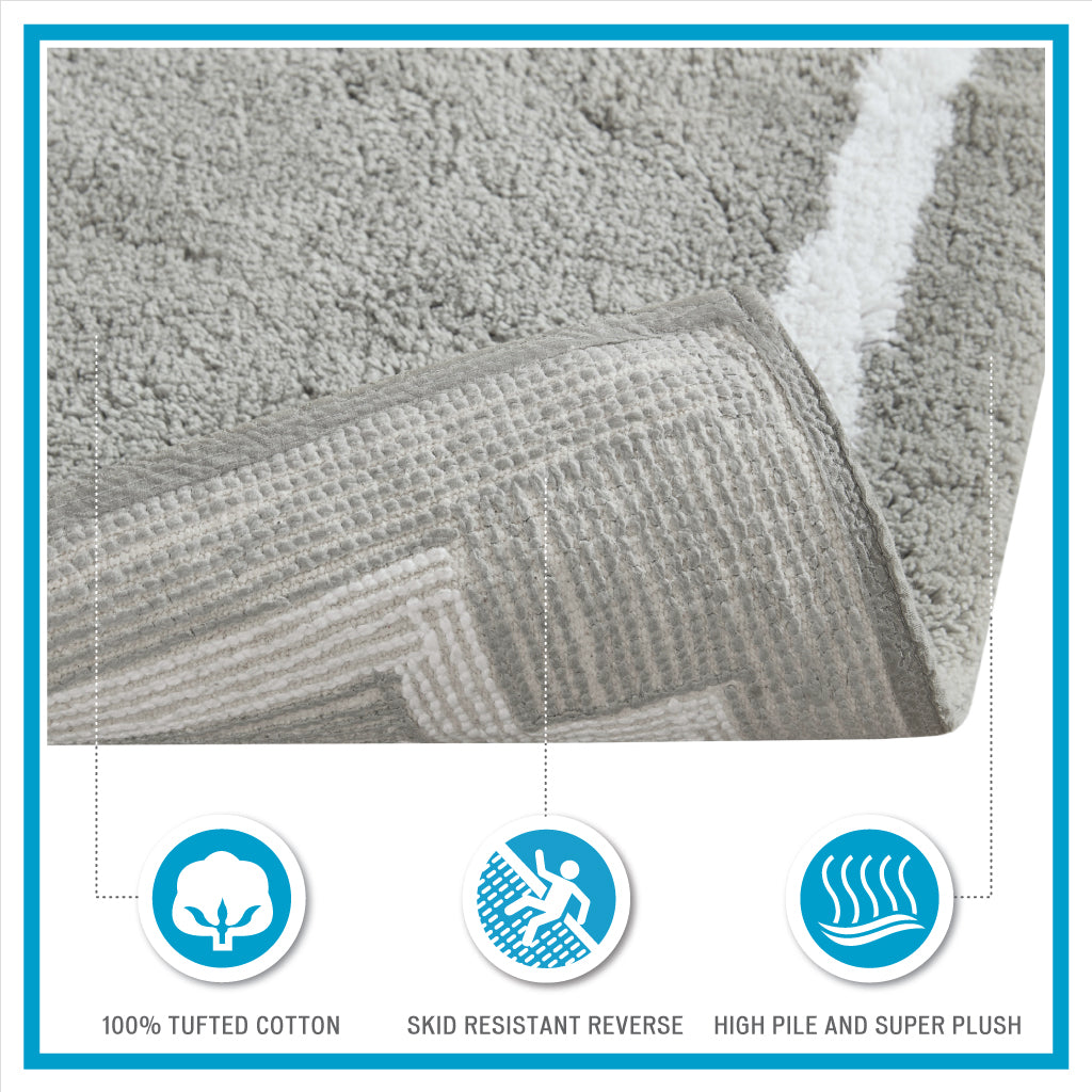 Cotton Tufted Bath Rug 24x40